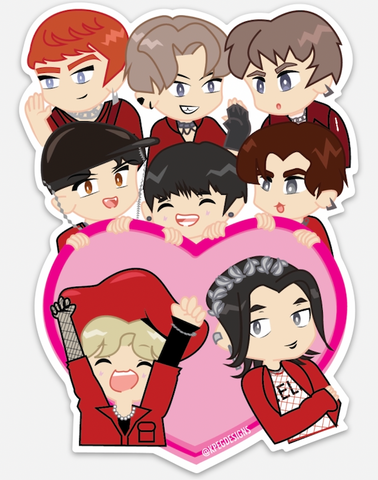 SKZ Thunderous Love Sticker