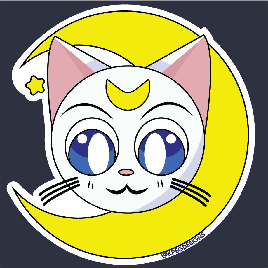 Artemis Celestial Sticker