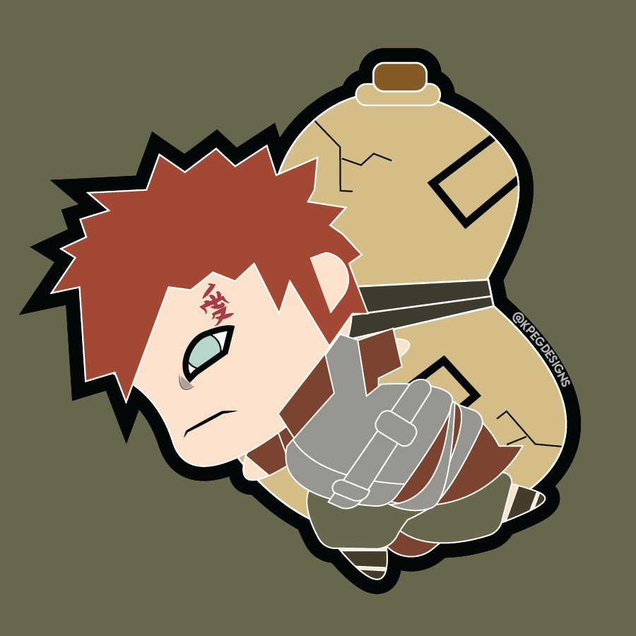 Gaara Sticker