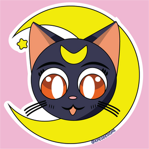 Luna Celestial Sticker