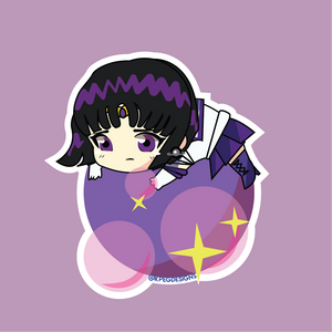 Sailor Saturn Bubble Sticker