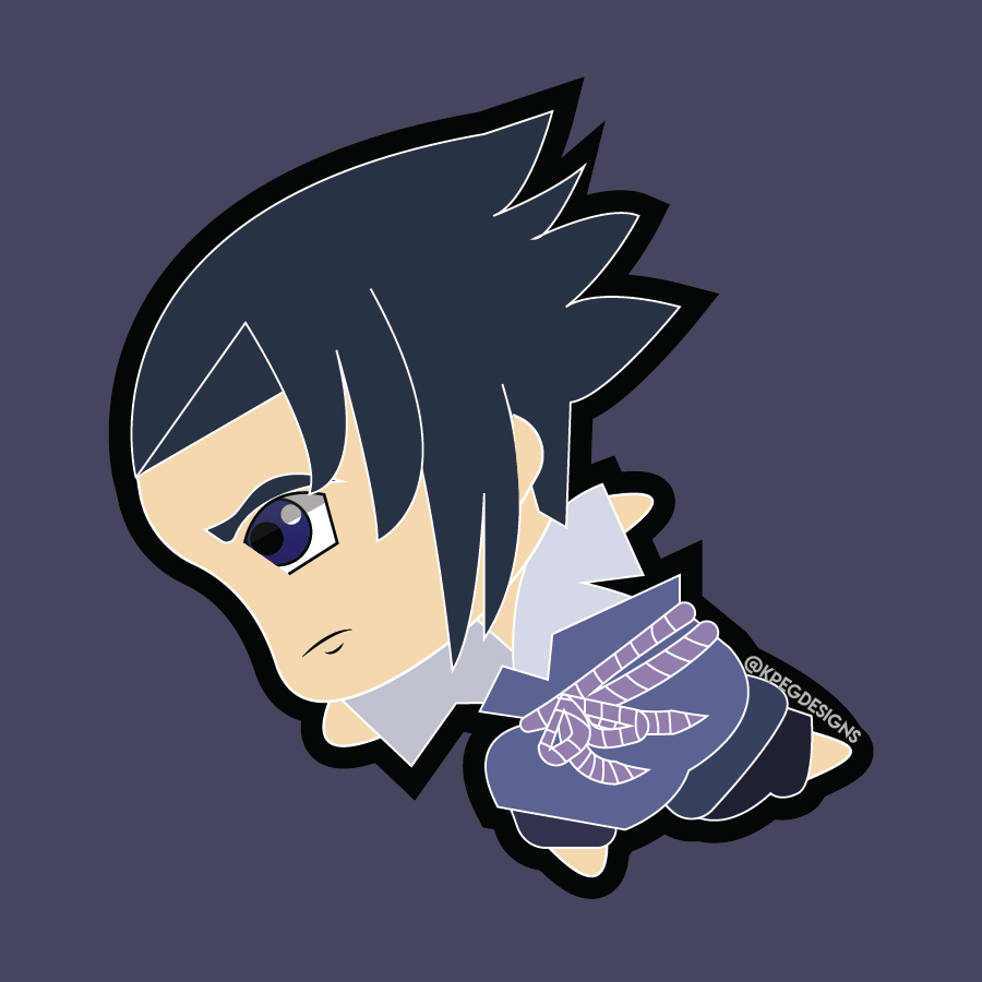 Sasuke Uchiha Sticker