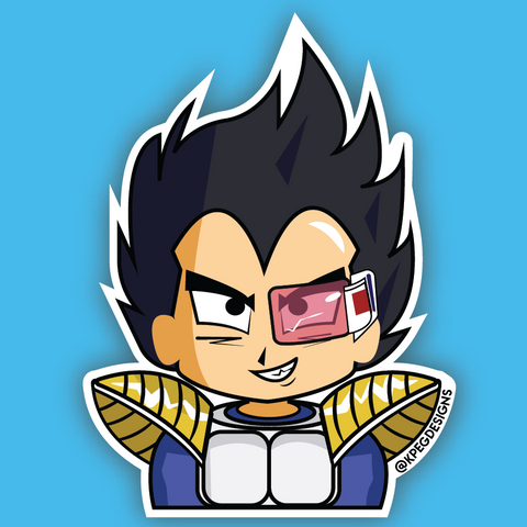 Vegeta Sticker